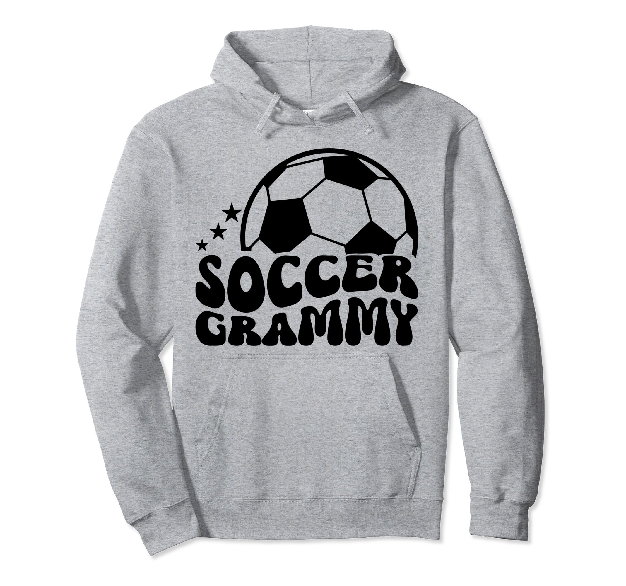 Soccer Grammy Groovy Grammy Hoodie - Casual Everyday Wear for Adults - T-Shirt, Sweatshirt, Hoodie