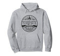 Yosemite National Park Distressed Hoodie - Custom Art Print Unisex - T-Shirt, Sweatshirt, Hoodie