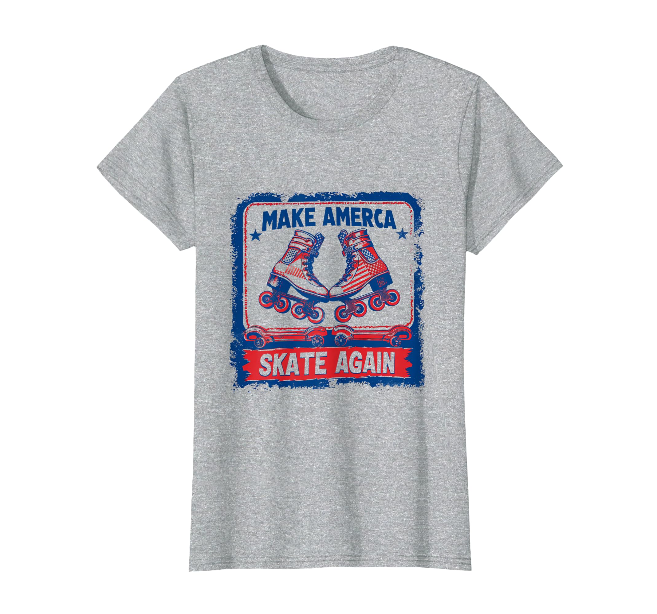 Make America Skate Again Roller Sweatshirt - Custom Art Print Men Women - T-Shirt, Sweatshirt, Hoodie