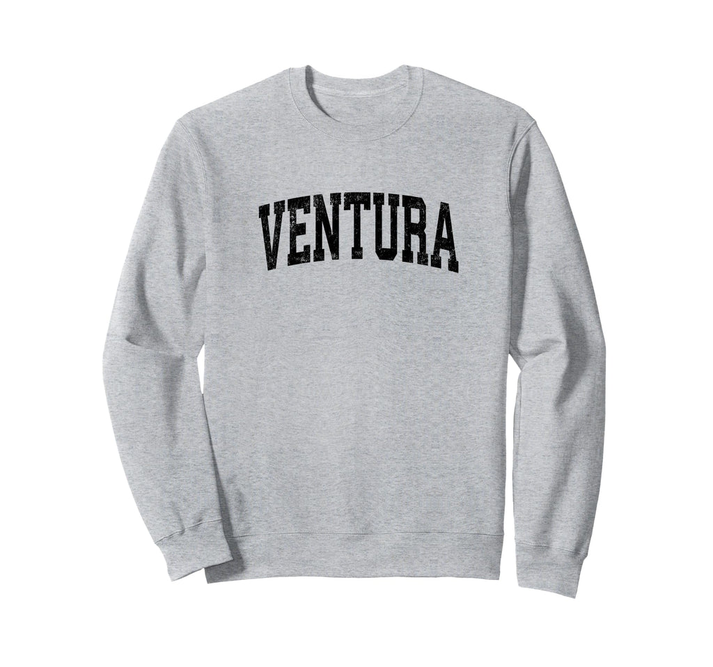Ventura California Ca Athletic Sweatshirt - Aesthetic Graphic for Adults - T-Shirt, Sweatshirt, Hoodie