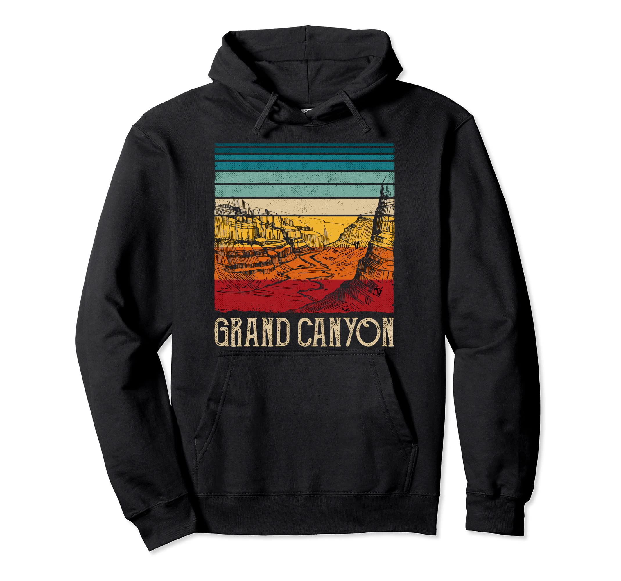 Grand Canyon National Park Outfit Hoodie - Aesthetic Graphic for Adults - T-Shirt, Sweatshirt, Hoodie