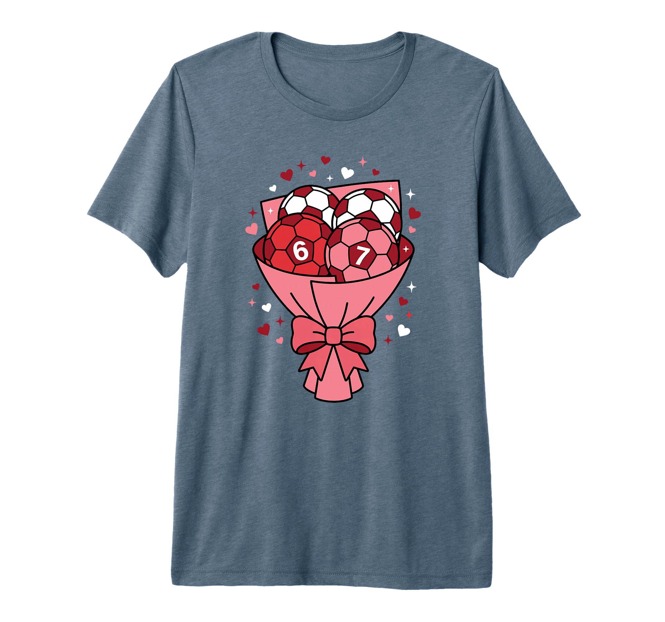 Valentine Soccer Game Love Football T-Shirt - Fun Novelty Design Men Women - T-Shirt, Sweatshirt, Hoodie