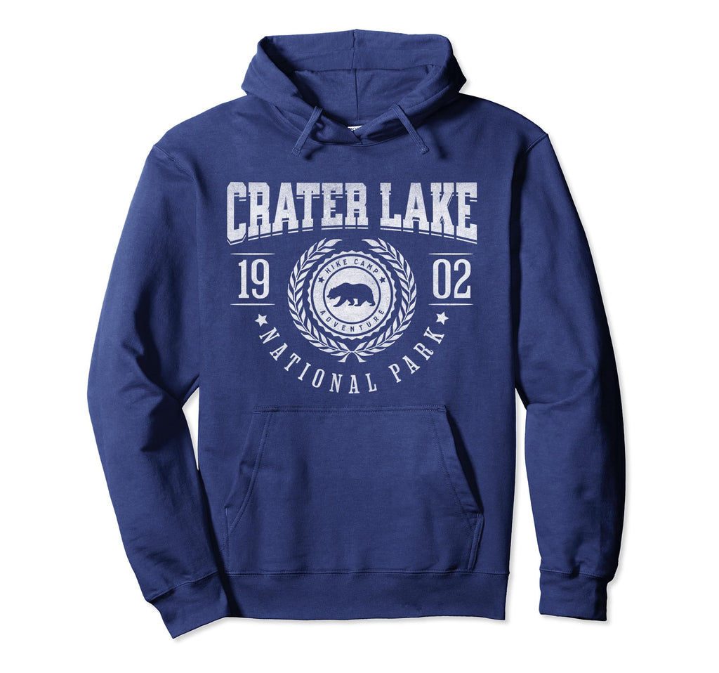 Crater Lake National Park Oregon Usa Hoodie - Custom Art Print Unisex - T-Shirt, Sweatshirt, Hoodie