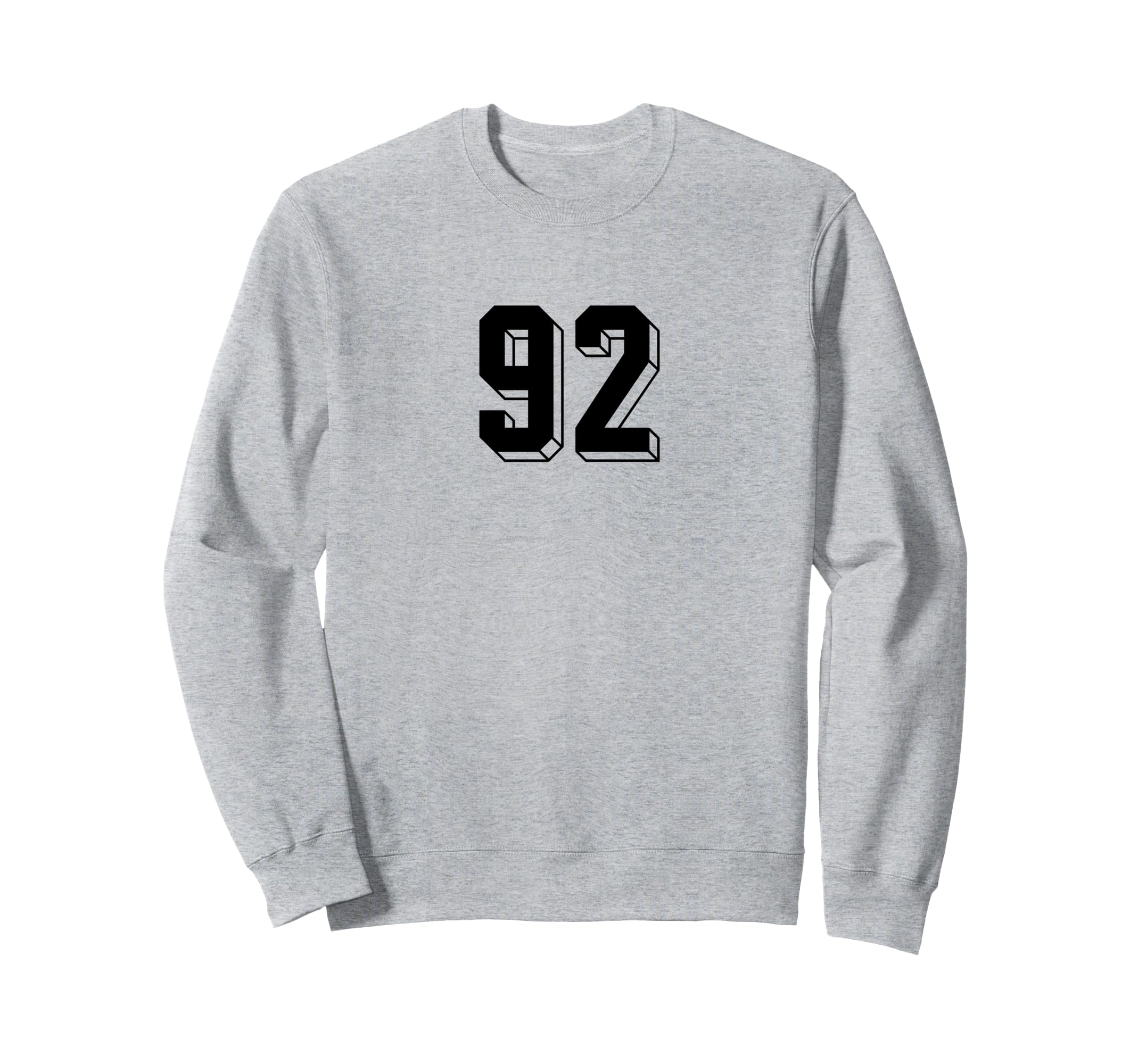 Number 92 80S 90S Soccer Team Sweatshirt - Casual Everyday Wear for Adults - T-Shirt, Sweatshirt, Hoodie