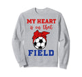 Leopard My Heart Is That Field Sweatshirt - Streetwear Style Men Women - T-Shirt, Sweatshirt, Hoodie