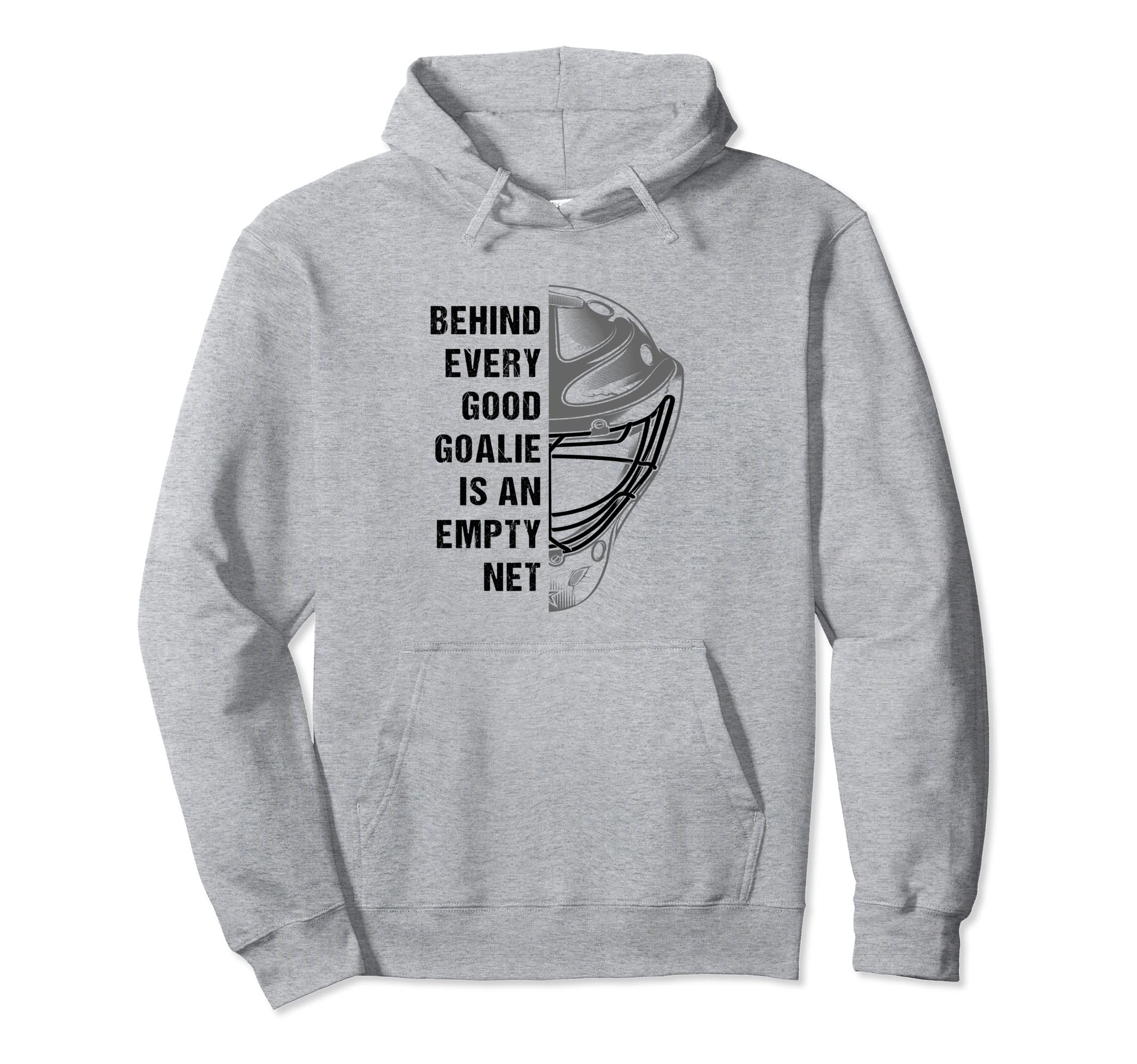 Hockey Goalkeeper Mask Player Outfit Ice Hoodie - Minimalist Print Unisex - T-Shirt, Sweatshirt, Hoodie