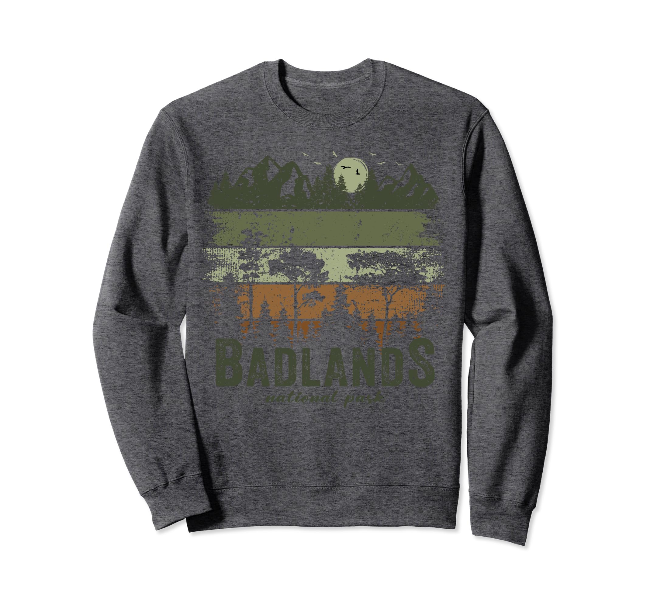 Badlands National Park Us Badlands Sweatshirt - Custom Art Print for Adults - T-Shirt, Sweatshirt, Hoodie