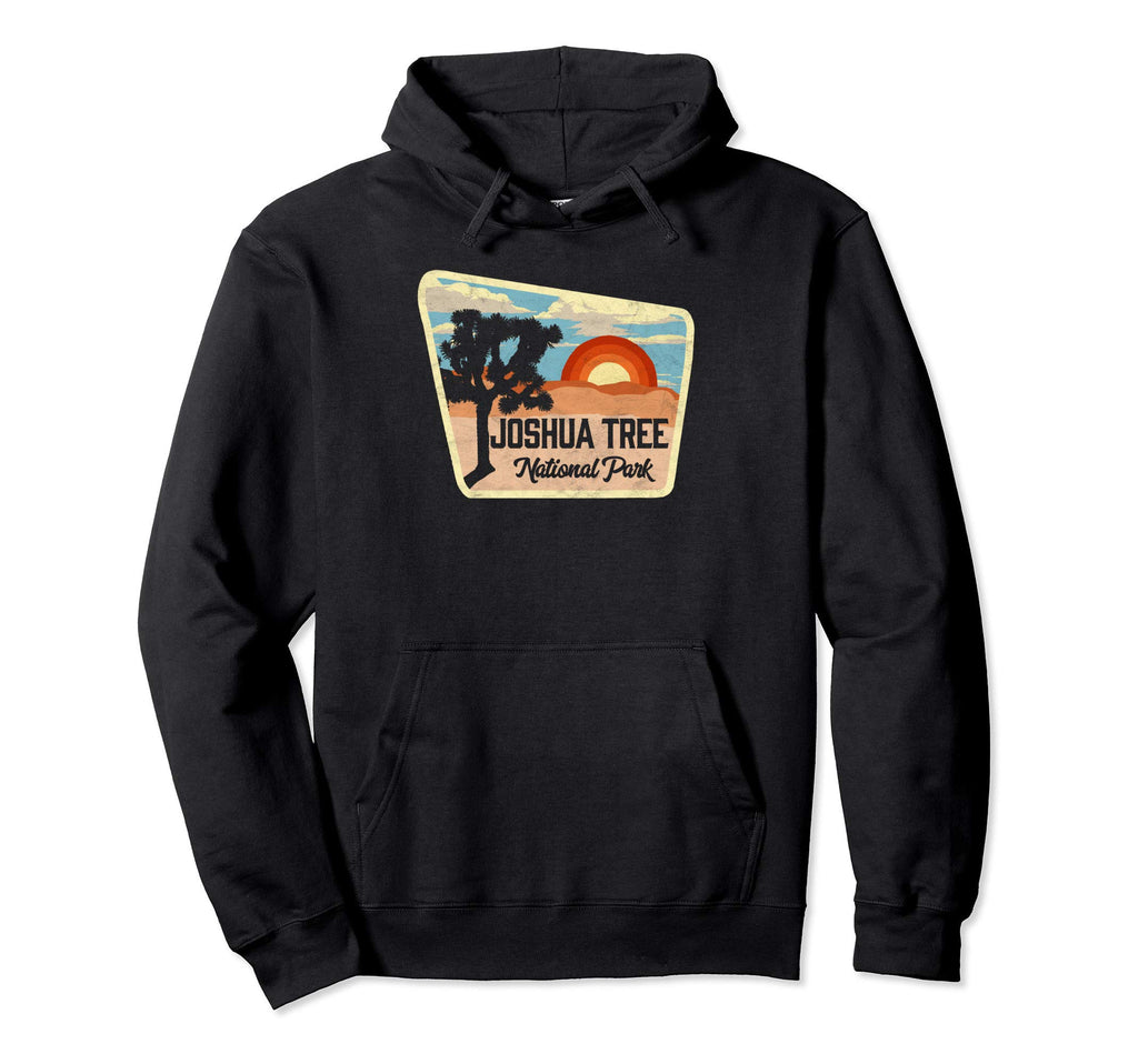 Joshua Tree Park Sign Sun Hoodie - Casual Everyday Wear Men Women - T-Shirt, Sweatshirt, Hoodie