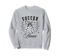 Soccer Mama Coquette Bow Sweatshirt - Aesthetic Graphic Men Women - T-Shirt, Sweatshirt, Hoodie