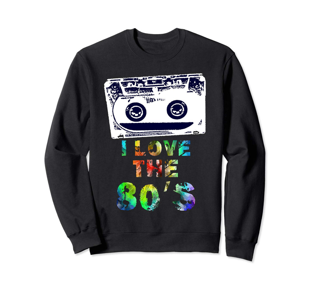 Cassette Tape Costume 80S 90S I Love Sweatshirt - Graphic Print Men Women - T-Shirt, Sweatshirt, Hoodie