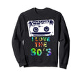 Cassette Tape Costume 80S 90S I Love Sweatshirt - Graphic Print Men Women - T-Shirt, Sweatshirt, Hoodie
