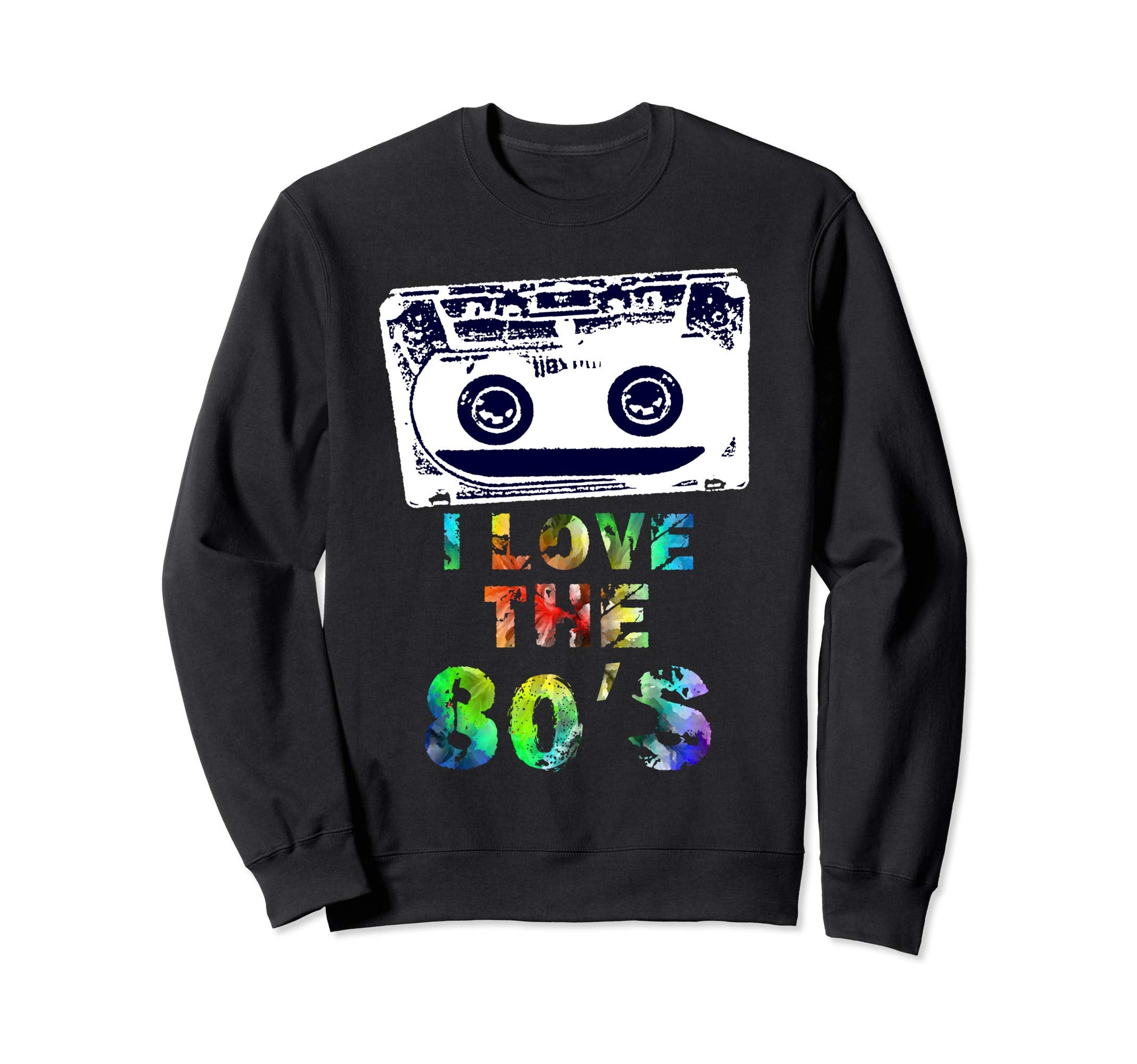 Cassette Tape Costume 80S 90S I Love Sweatshirt - Graphic Print Men Women - T-Shirt, Sweatshirt, Hoodie