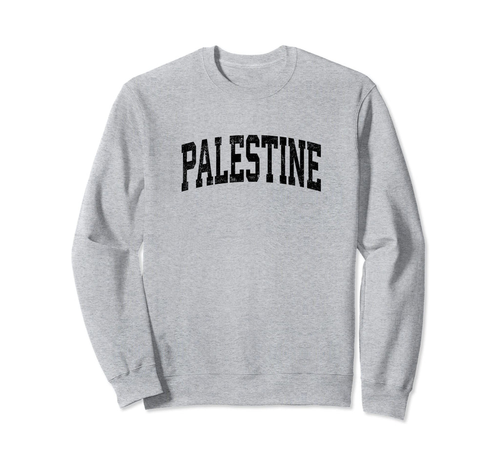 Palestine Texas Tx Athletic Sweatshirt - Casual Everyday Wear Unisex - T-Shirt, Sweatshirt, Hoodie