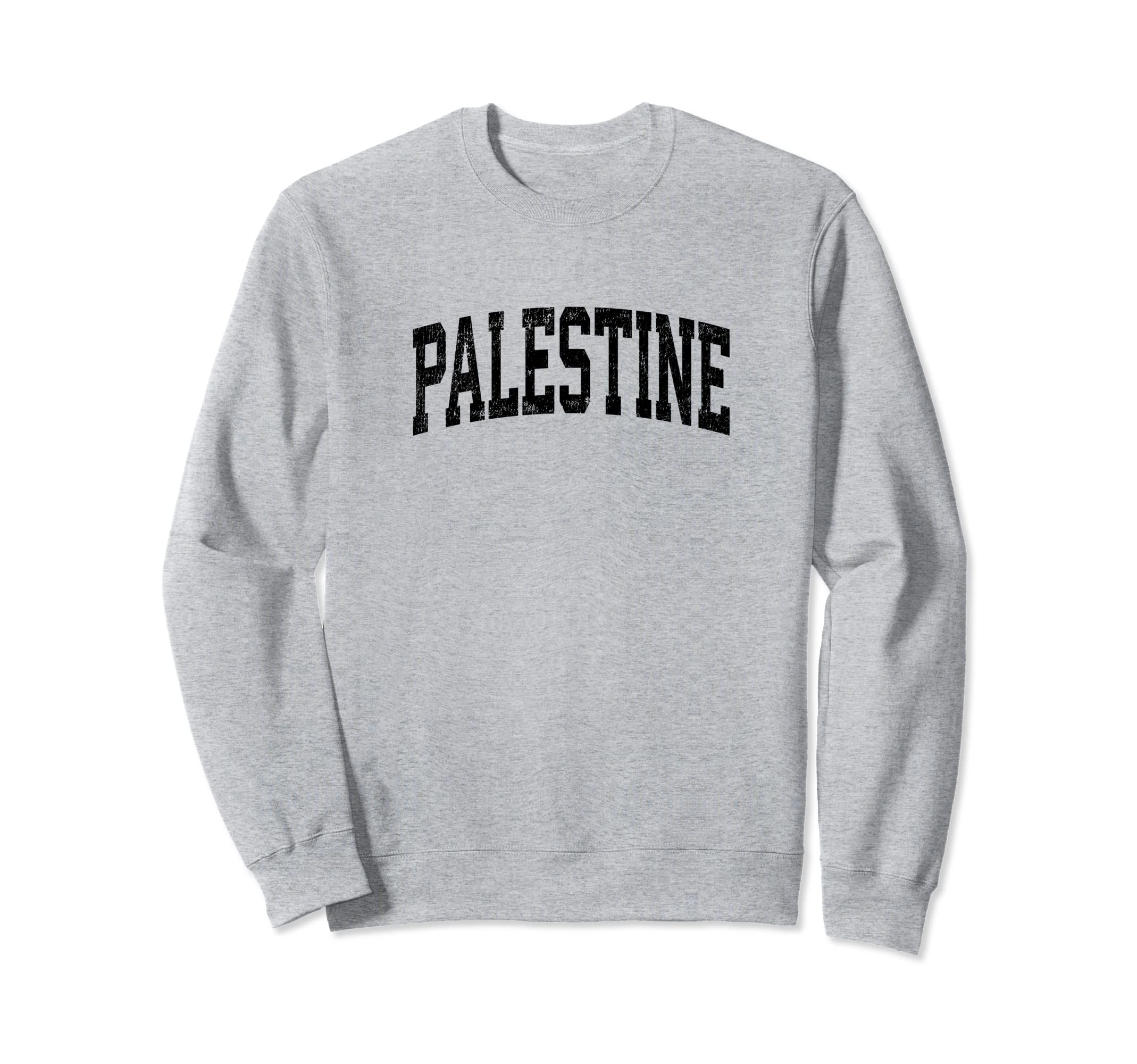 Palestine Texas Tx Athletic Sweatshirt - Casual Everyday Wear Unisex - T-Shirt, Sweatshirt, Hoodie