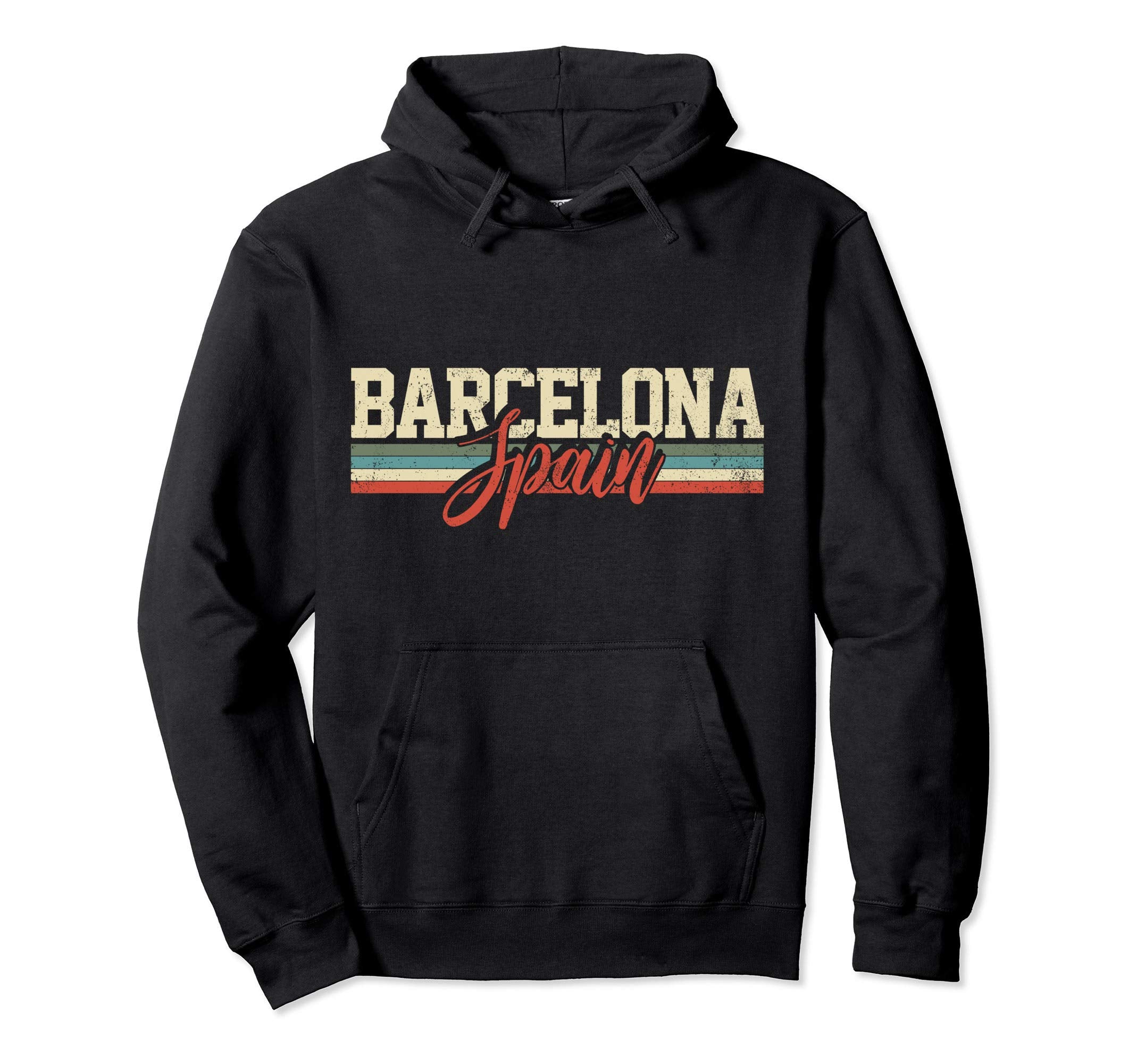 Barcelona Spain Gift Hoodie - Trendy Graphic for Adults - T-Shirt, Sweatshirt, Hoodie