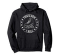 This Is How I Roll Roller Skates 70S Hoodie - Novelty Apparel for Adults - T-Shirt, Sweatshirt, Hoodie