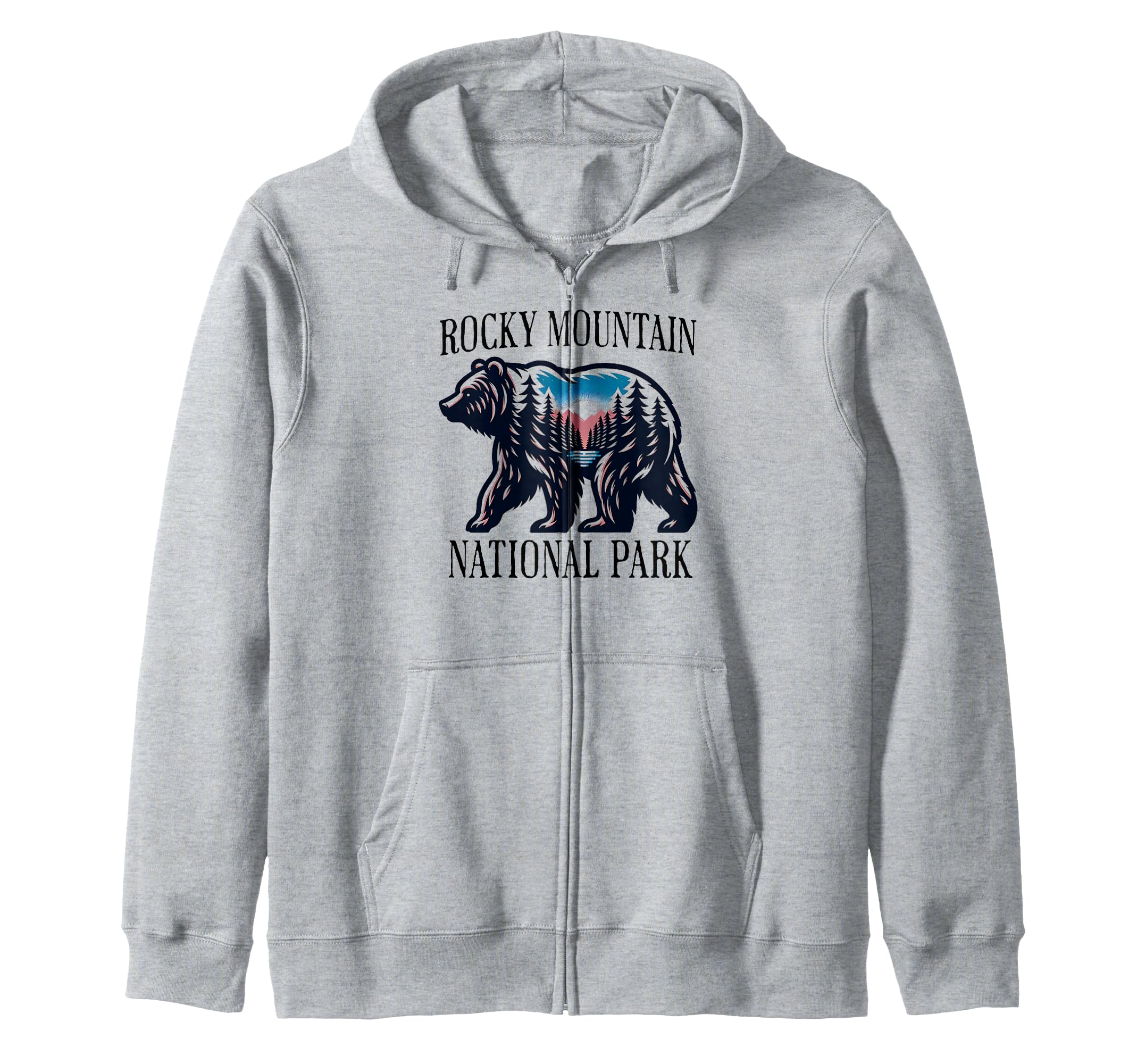 Rocky Mountain National Park Colorado Hoodie - Aesthetic Graphic Unisex - T-Shirt, Sweatshirt, Hoodie