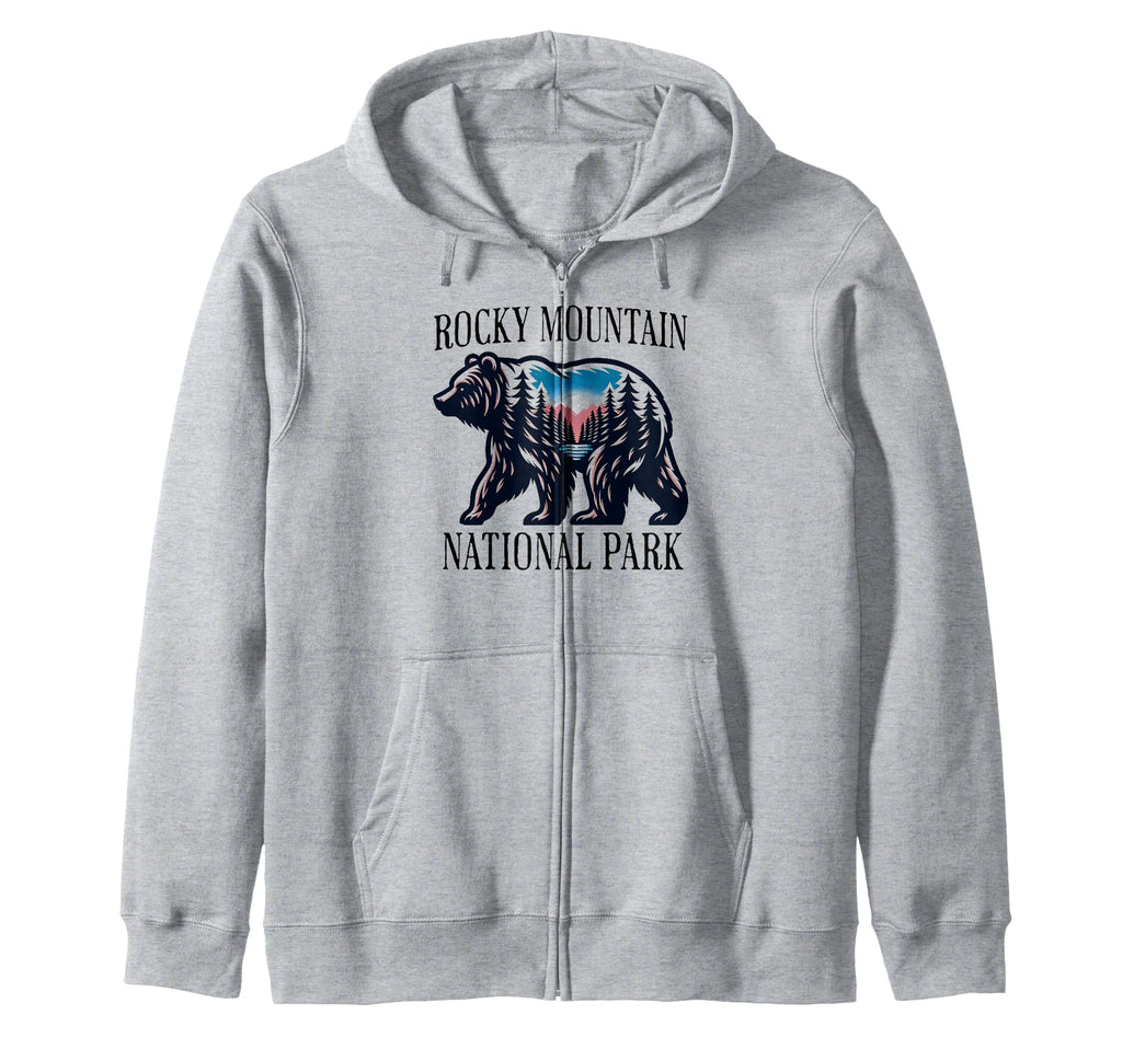 Rocky Mountain National Park Colorado Sweatshirt - Minimalist Print Unisex - T-Shirt, Sweatshirt, Hoodie