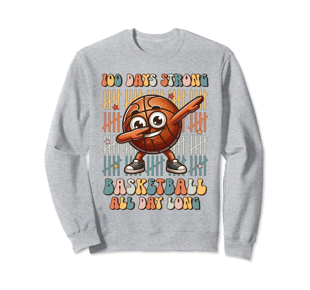 100 Days School Soccer Heart Love Sweatshirt - Custom Art Print Unisex - T-Shirt, Sweatshirt, Hoodie