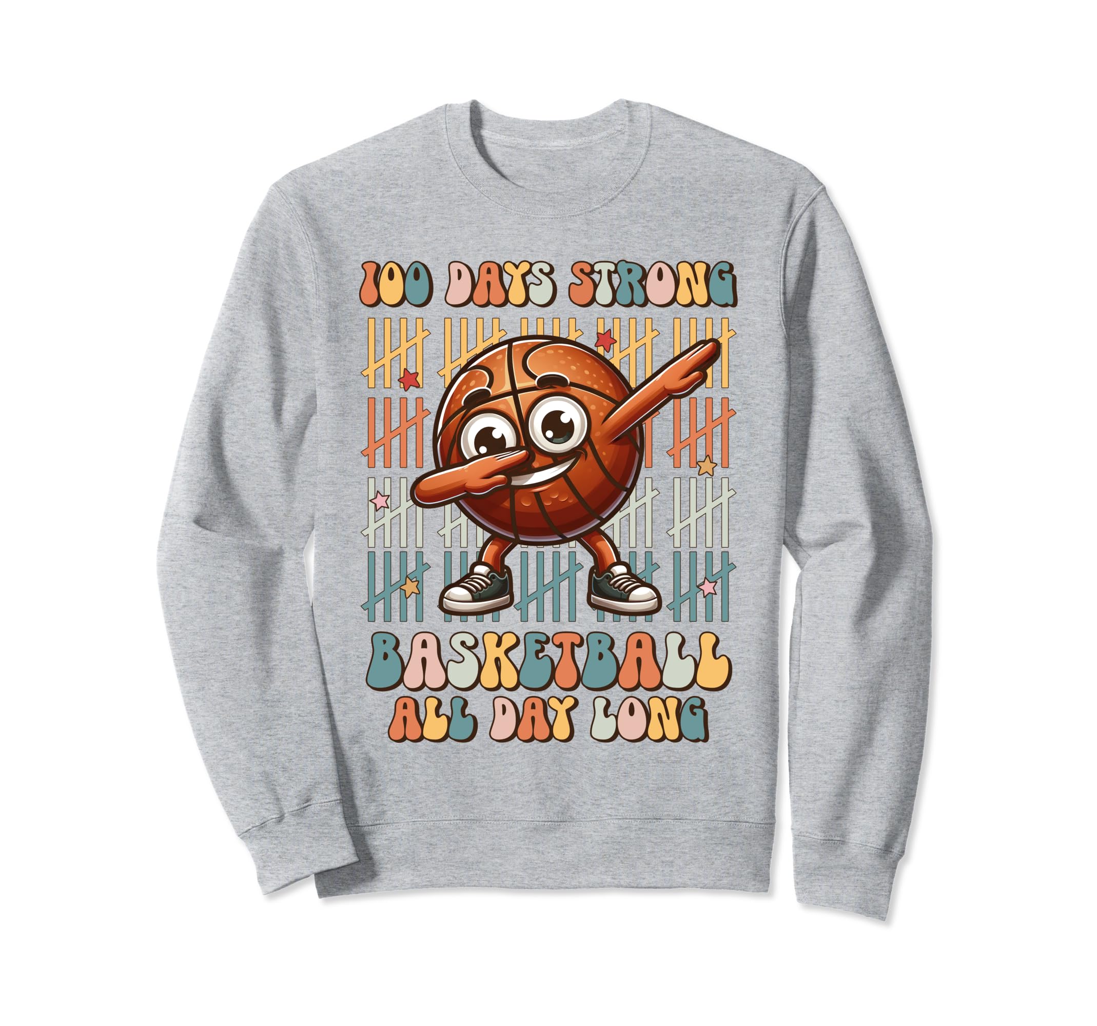 100 Days School Soccer Heart Love Sweatshirt - Custom Art Print Unisex - T-Shirt, Sweatshirt, Hoodie