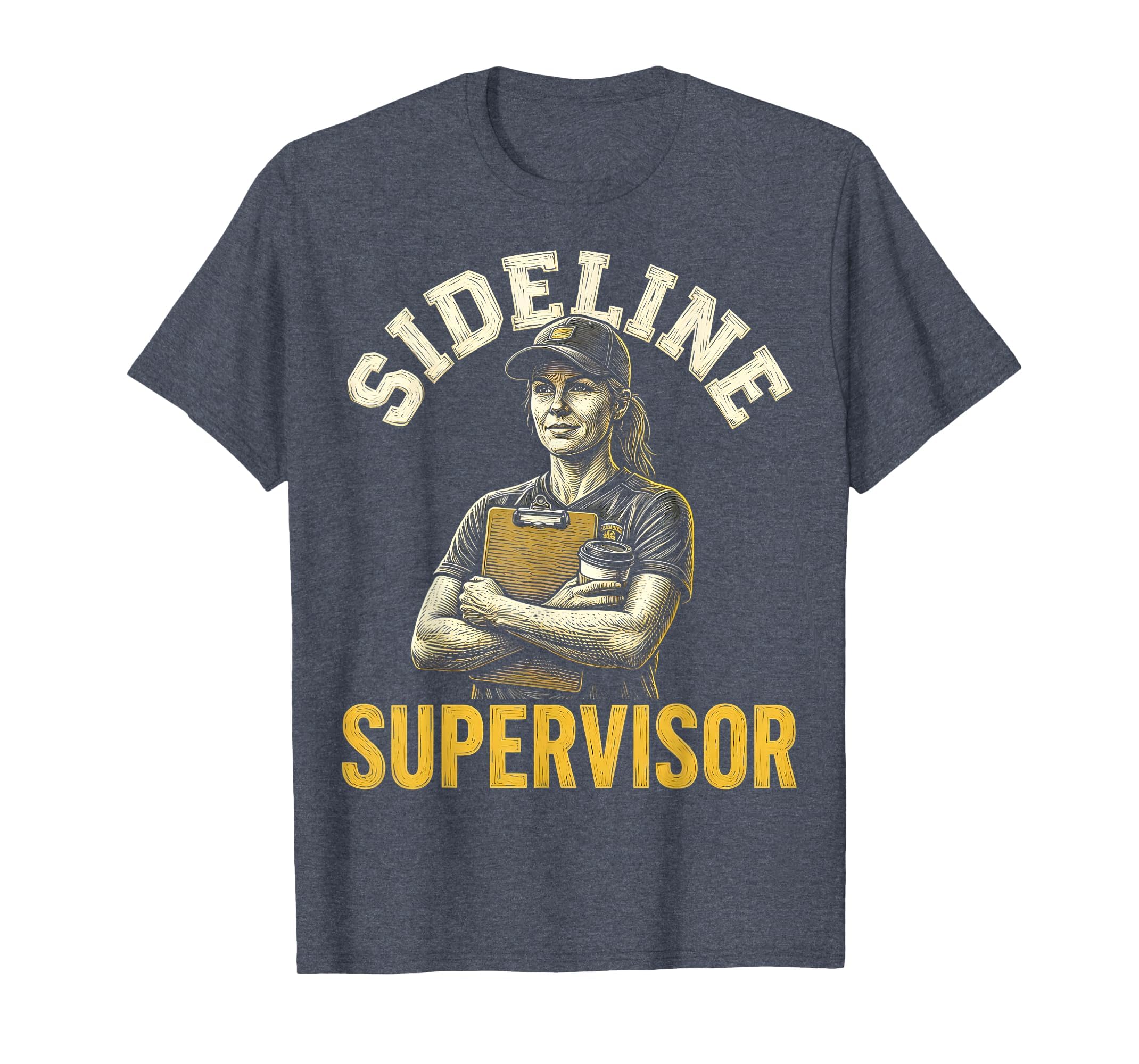 Sideline Supervisor Proud Soccer Mom T-Shirt - Streetwear Style Unisex - T-Shirt, Sweatshirt, Hoodie