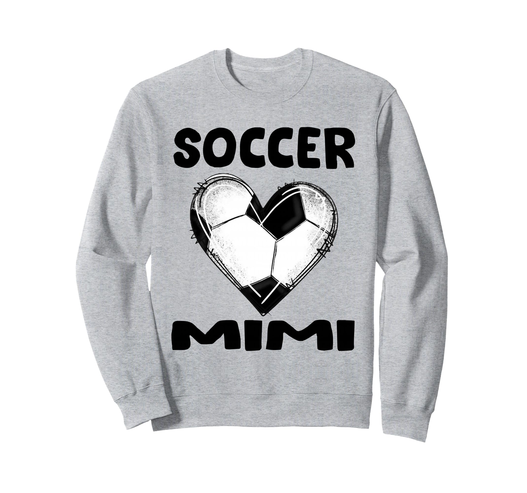 Soccer Mimi Heart Mimi Soccer Sweatshirt - Fun Novelty Design for Adults - T-Shirt, Sweatshirt, Hoodie
