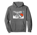 Yosemite National Park Half Dome 80S Hoodie - Streetwear Style Men Women - T-Shirt, Sweatshirt, Hoodie