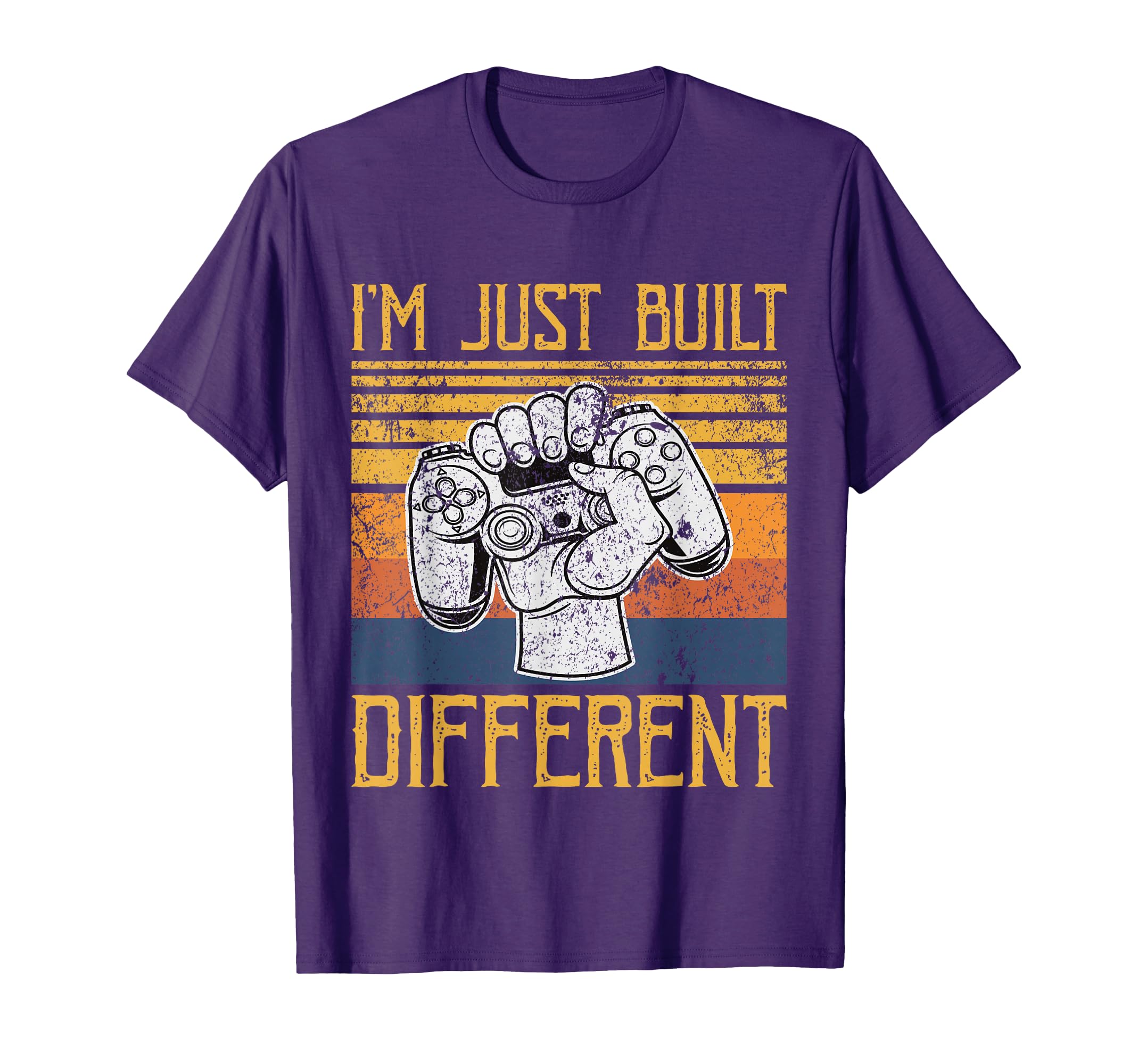 Im Just Built Different Controller Video T-Shirt - Graphic Print Men Women - T-Shirt, Sweatshirt, Hoodie