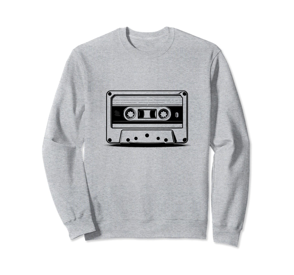 Nostalgic Cassette Tape Music Lover Sweatshirt - Streetwear Style Men Women - T-Shirt, Sweatshirt, Hoodie