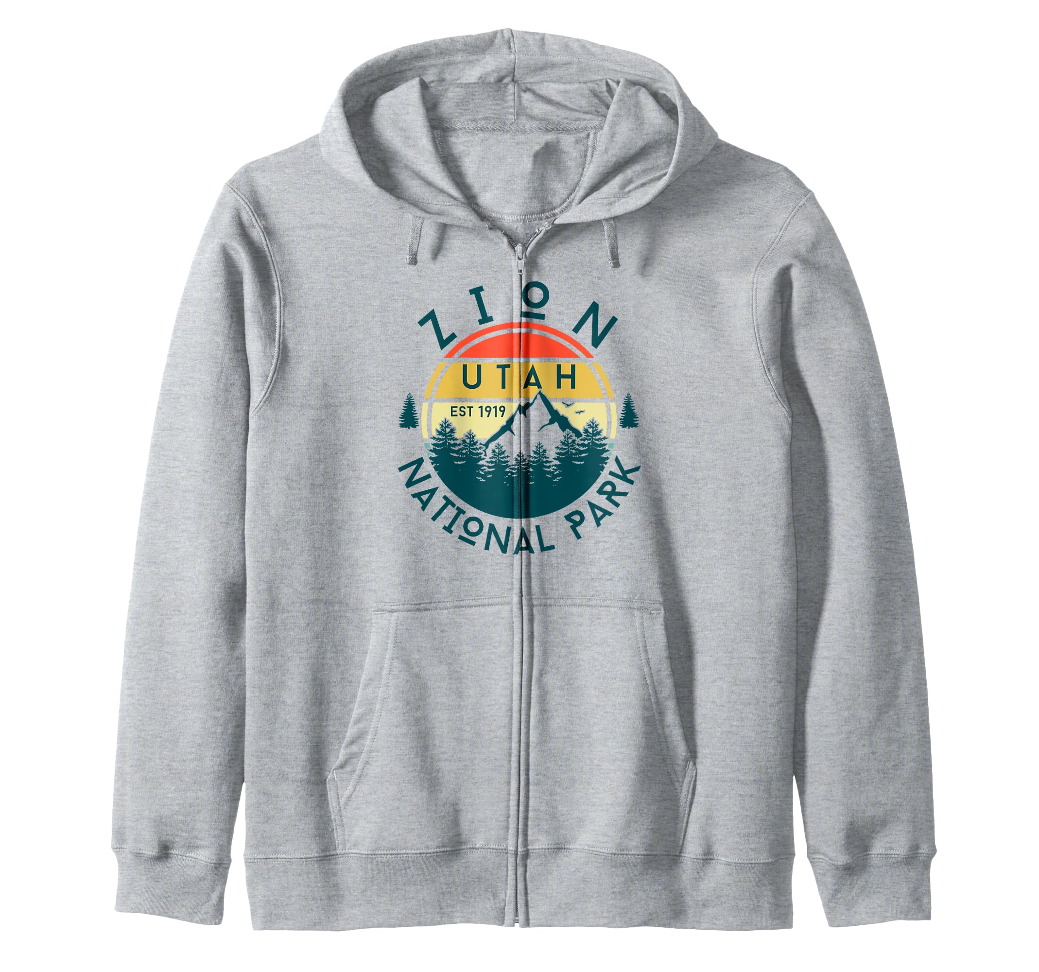 Zion National Park Utah Usa Outdoor Sweatshirt - Graphic Print Men Women - T-Shirt, Sweatshirt, Hoodie