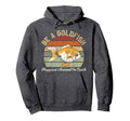 Be Goldfish Soccer Motivational Hoodie - Novelty Apparel for Adults - T-Shirt, Sweatshirt, Hoodie