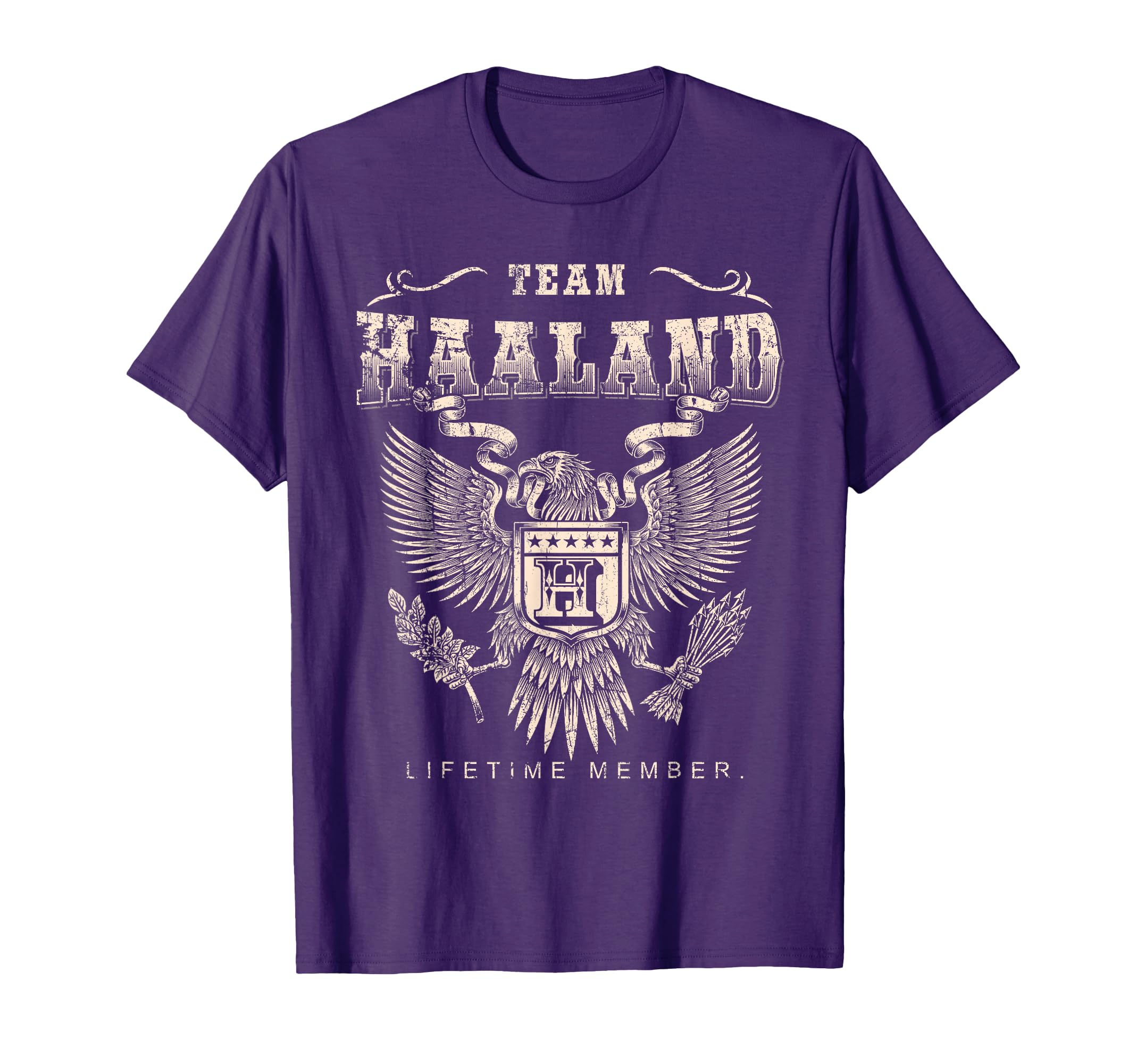 Team Haaland Lifetime Member Haaland T-Shirt - Unique Graphic for Adults - T-Shirt, Sweatshirt, Hoodie