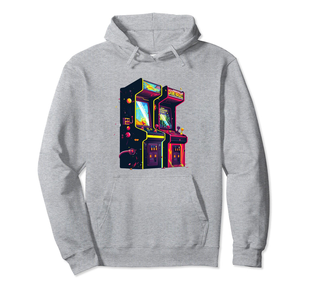 Arcade Machine Gaming Hoodie - Streetwear Style for Adults - T-Shirt, Sweatshirt, Hoodie