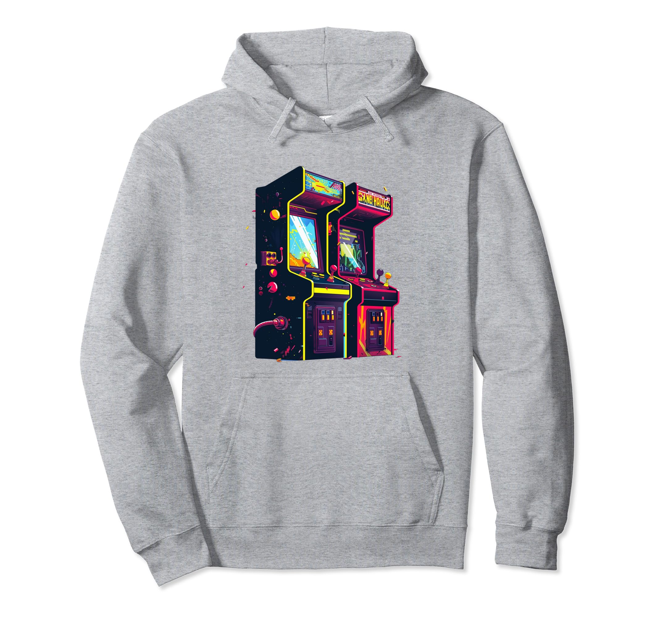 Arcade Machine Gaming Hoodie - Streetwear Style for Adults - T-Shirt, Sweatshirt, Hoodie