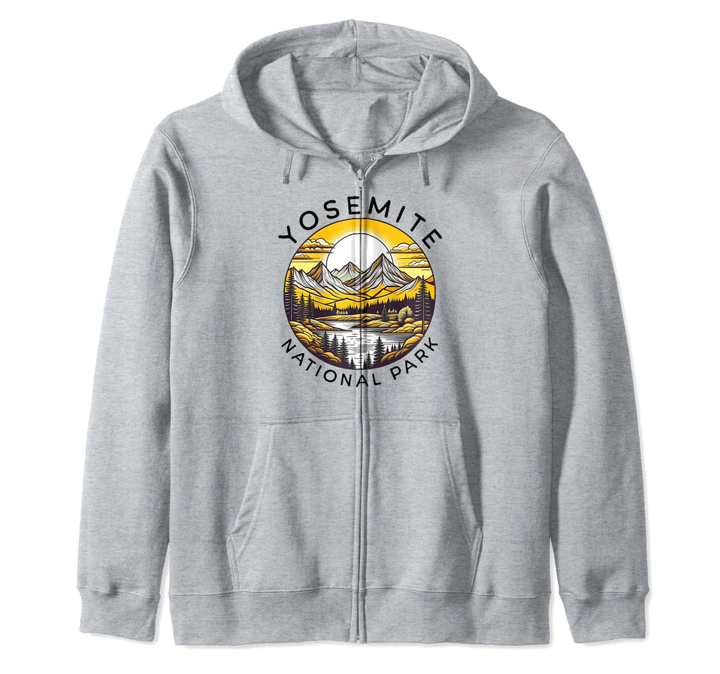 Yosemite National Park California Sweatshirt - Unique Graphic for Adults - T-Shirt, Sweatshirt, Hoodie
