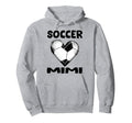 Soccer Mimi Heart Mimi Soccer Player Hoodie - Minimalist Print for Adults - T-Shirt, Sweatshirt, Hoodie