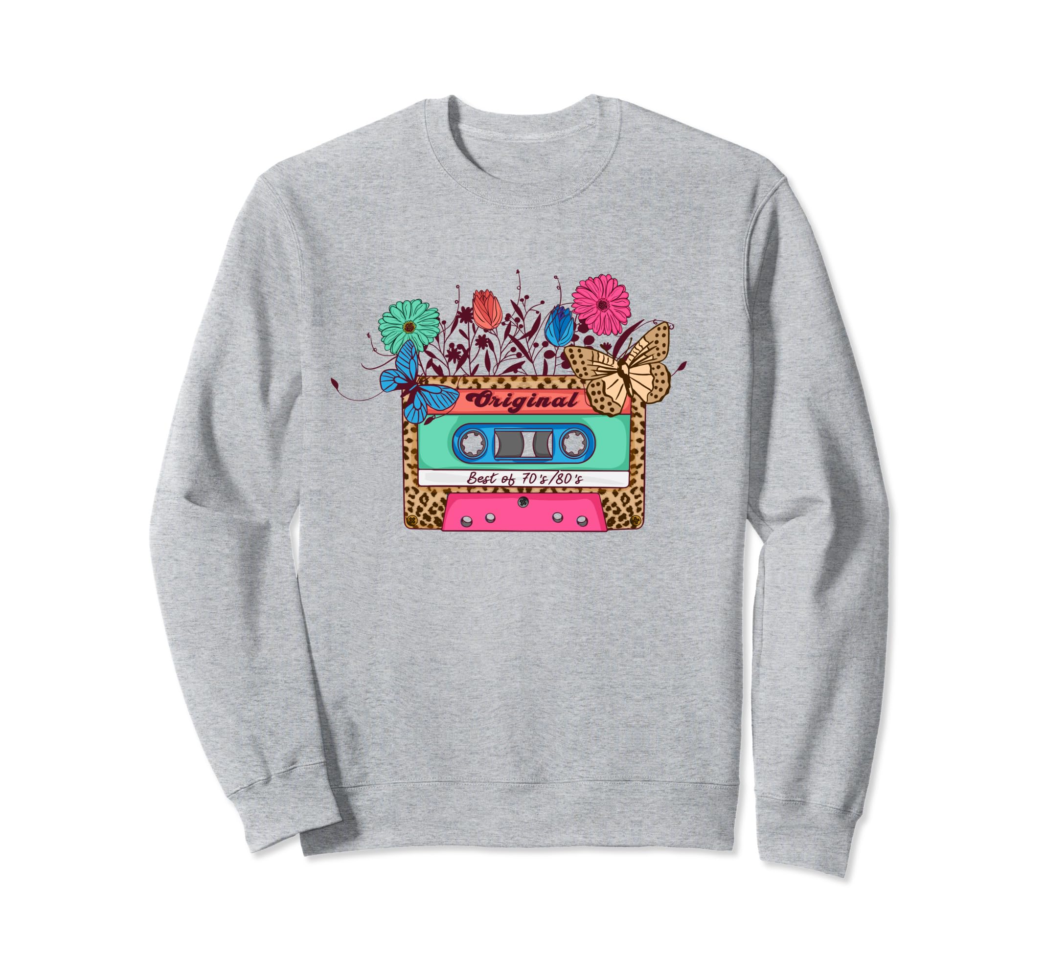 Ladies Birthday Original Flowers Sweatshirt - Aesthetic Graphic Men Women - T-Shirt, Sweatshirt, Hoodie