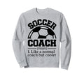Soccer Coach Sweatshirt - Fun Novelty Design Men Women - T-Shirt, Sweatshirt, Hoodie