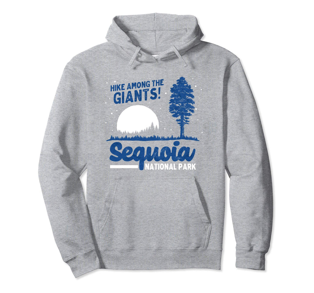 Sequoia National Park Hike Giants 80S Hoodie - Graphic Print for Adults - T-Shirt, Sweatshirt, Hoodie