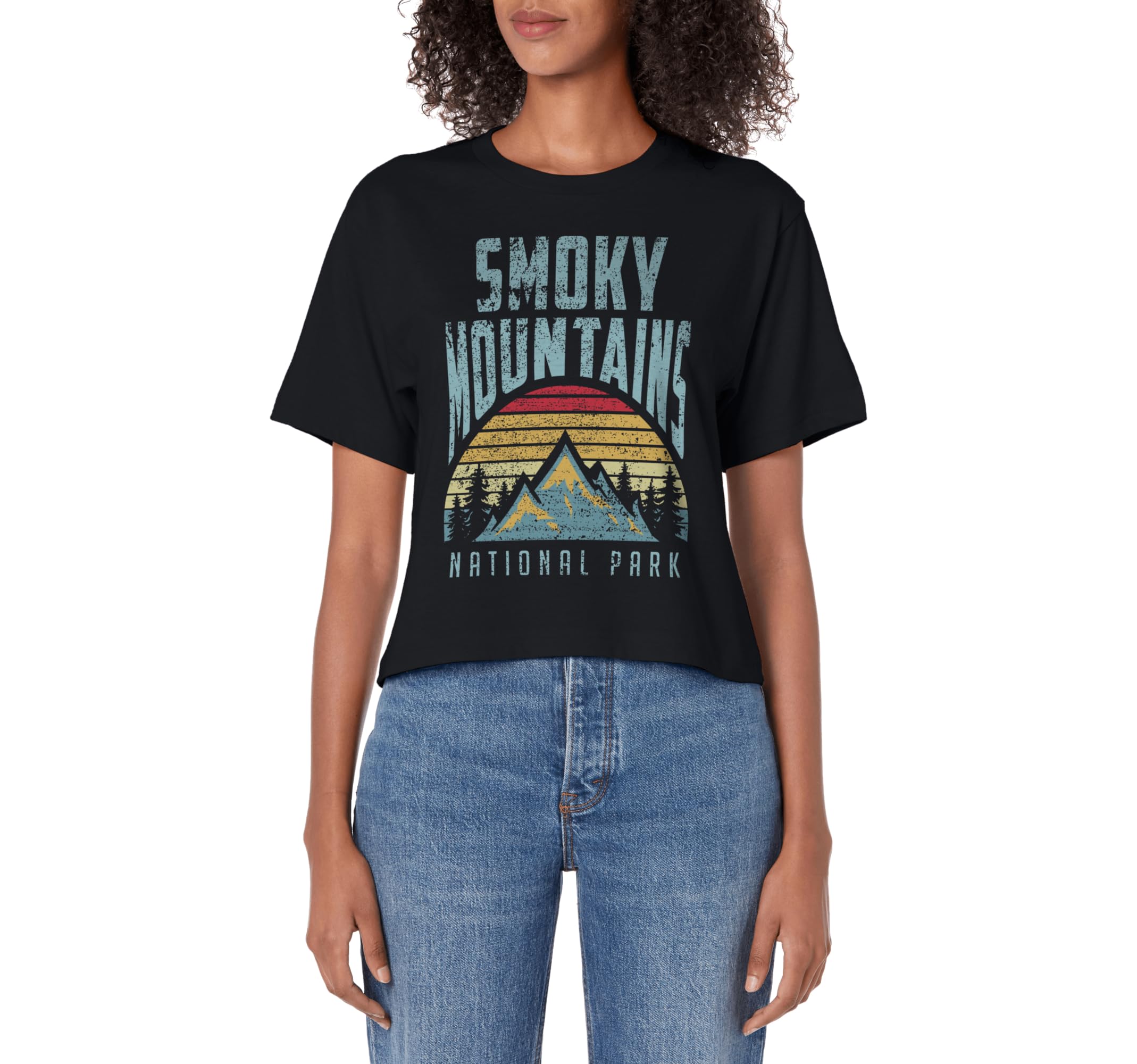 Great Smoky Mountains National Park Hoodie - Graphic Print Men Women - T-Shirt, Sweatshirt, Hoodie