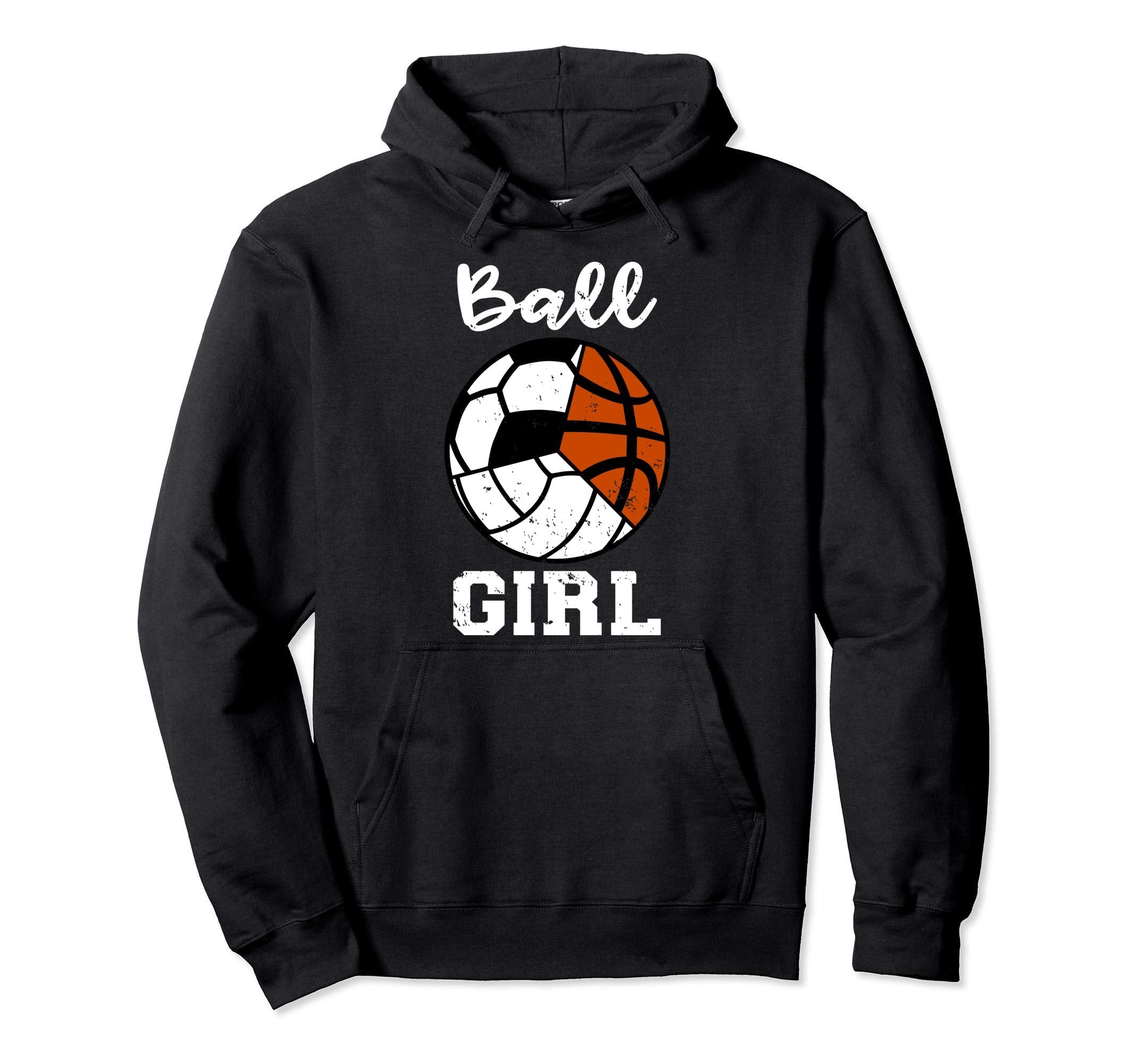 Ball Soccer Basketball Volleyball Funny Hoodie - Graphic Print for Adults - T-Shirt, Sweatshirt, Hoodie