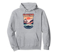 Glacier National Park Montana Hoodie - Minimalist Print Unisex - T-Shirt, Sweatshirt, Hoodie