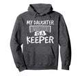 Goalie Daughter Is Keeper Soccer Goal Hoodie - Unique Graphic Unisex - T-Shirt, Sweatshirt, Hoodie