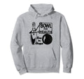 Bowl Health Bowling Matchbook Hoodie - Fun Novelty Design for Adults - T-Shirt, Sweatshirt, Hoodie
