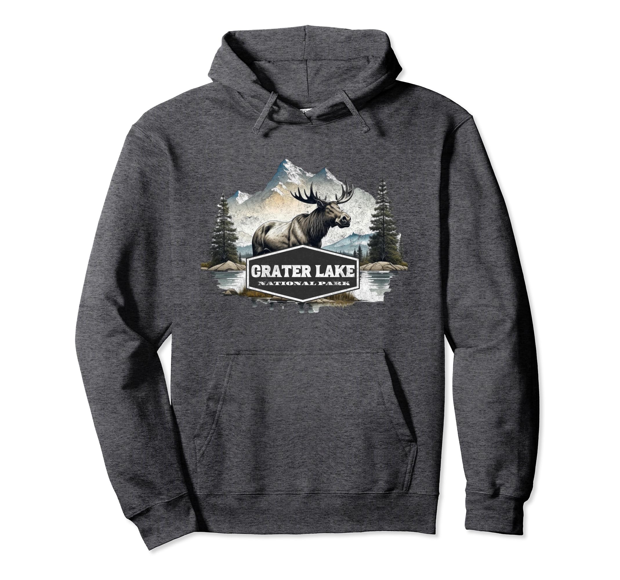 Crater Lake National Park Oregon Usa Hoodie - Graphic Print for Adults - T-Shirt, Sweatshirt, Hoodie