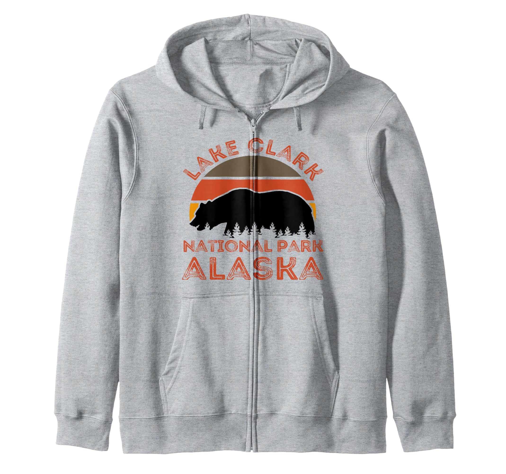 Lake Clark National Park Alaska Sweatshirt - Fun Novelty Design Men Women - T-Shirt, Sweatshirt, Hoodie