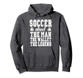 Funny Soccer Dad Wallet Legend Soccer Hoodie - Streetwear Style for Adults - T-Shirt, Sweatshirt, Hoodie