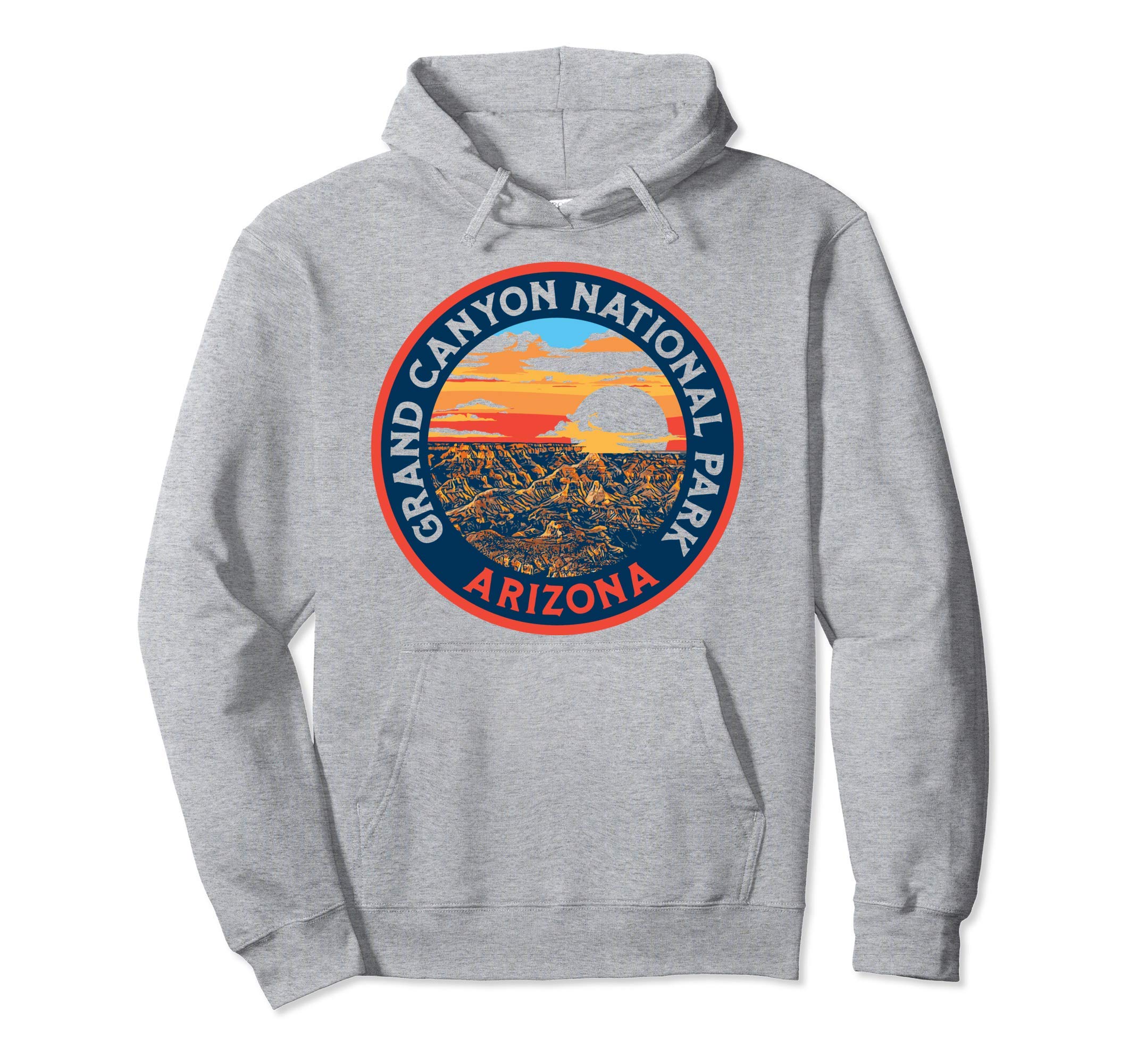 Grand Canyon National Park 80S Hoodie - Unique Graphic Unisex - T-Shirt, Sweatshirt, Hoodie
