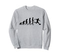 Soccer Player Evolution Funny Sweatshirt - Aesthetic Graphic Unisex - T-Shirt, Sweatshirt, Hoodie