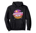 Soccer Mom 80S Vibe Hoodie - Streetwear Style Unisex - T-Shirt, Sweatshirt, Hoodie